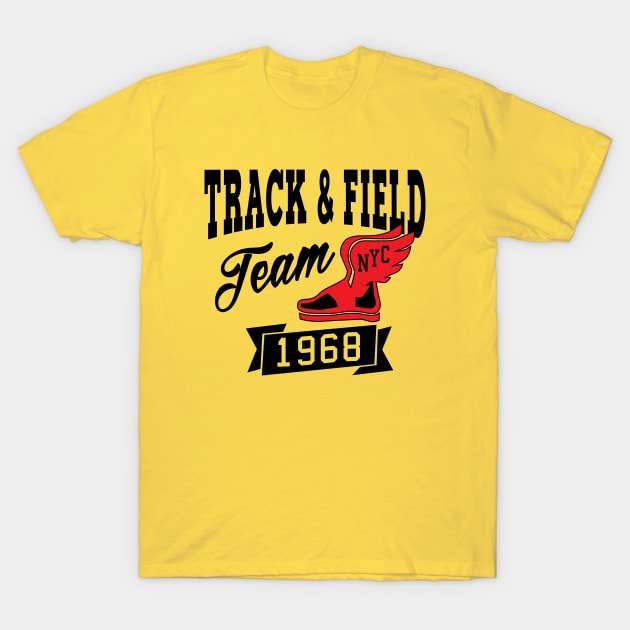 Track & Field Team T-Shirt by Raintreestrees7373